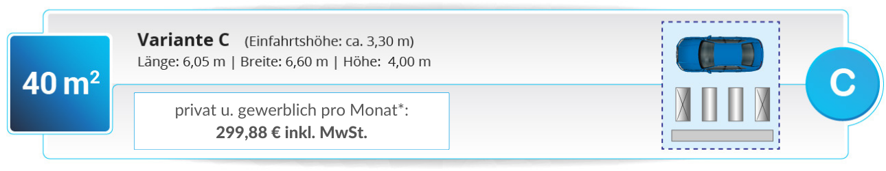 Stellflächen und Lagerräume für privat und gewerblich<br />
Sie suchen nach einem Platz für Ihre Fahrzeuge, Oldtimer, Wohnmobile, Möbel, Hausrat, Hobbybedarf oder auch als Warenlager?<br />
Stellen Sie ihr Sachen in einem gepflegtem Ambiente unter … sicher und trocken!